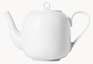 Porcelánový čajník so štruktúrovaným vzorom Rhombe, 1,9 l