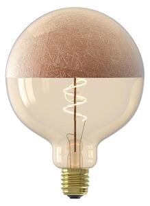LED Stmievateľná žiarovka s vrchlíkom FILAMENT G125 E27/4W/230V 1800K medená