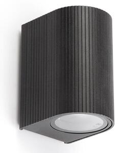 FARO 70322 - Vonkajšie nástenné svietidlo ESTELA 1xGU10/5W/230V IP65 čierna