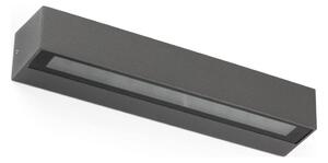 FARO 71904 - LED vonkajšie nástenné svietidlo DORO 2xLED/10W/230V IP65 antracit
