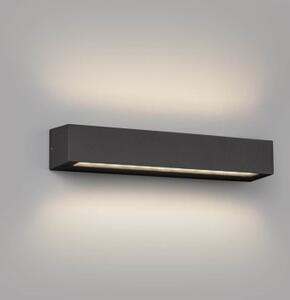 FARO 71904 - LED vonkajšie nástenné svietidlo DORO 2xLED/10W/230V IP65 antracit