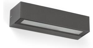 FARO 71910 - LED vonkajšie nástenné svietidlo LAKO LED/8W/230V IP65 antracitové