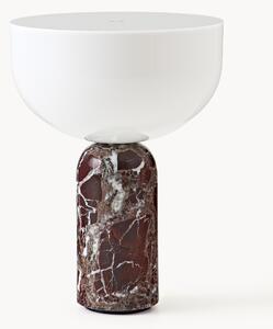 Malá stmievateľná prenosná mramorová stolová LED lampa Kizu