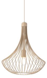 Závesný luster BALERINA 1xE27/15W/230V béžový