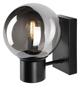 Nástenné svietidlo SFERIO 1xE14/5W/230V čierne/dymovo čierne