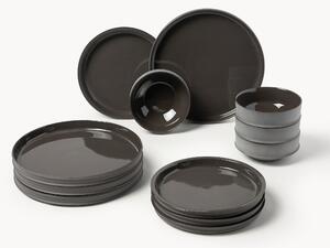 Serax x Kelly Wearstler, Porcelánová súprava riadu Dune, 4 osoby, 12 ks