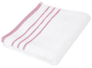 UTERÁK, 70/130 cm, ružová, biela Esposa - Kúpeľňový textil