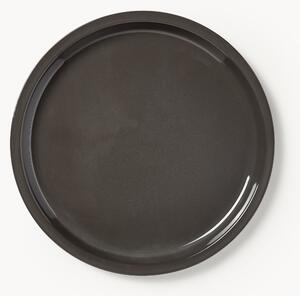 Porcelánové plytké taniere's reaktívnou glazúrou Dune, 2 ks