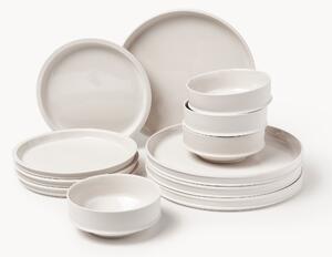 Porcelánová súprava tanierov Dune, 4 osoby, 12 ks