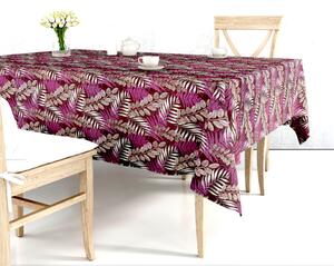 Ervi bavlnený obrus na stôl obdĺžnikový - farebné vetvičky