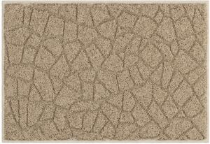 LineaDue TERAZZO - Kúpeľňová predložka čokoládovo krémová Rozmer: 70x120 cm