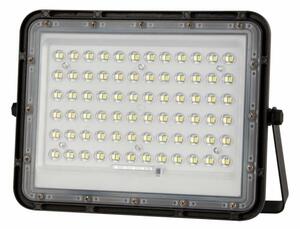 LED Vonkajší solárny reflektor LED/15W/3,2V IP65 6400K čierna + DO