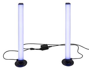 Rabalux 76014 - SADA 2x LED RGB Stmievateľná stolná lampa PACO LED/5W/5V