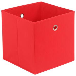 SKLADACÍ BOX, kov, textil, kartón, 32/32/32 cm Carryhome - Úložné boxy & dekoračné boxy