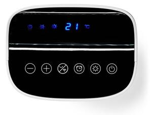 Nedis HTFA20WTW - Ventilátor s výhrevným telesom 1400/2000W/230V Wi-Fi Tuya + DO