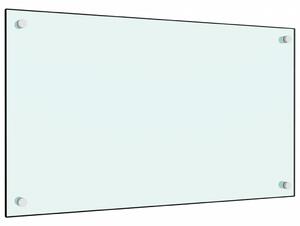 Kuchynská zástena, biela 70x40 cm, tvrdené sklo