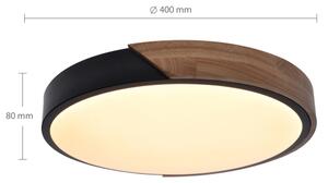 Brilagi - LED Stmievateľné stropné svietidlo PILANA LED/48W/230V 3000-6500K + DO