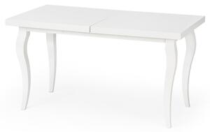 Jedálenský stôl MUZORT biela, šírka 140 cm