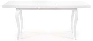 Jedálenský stôl MUZORT biela, šírka 140 cm