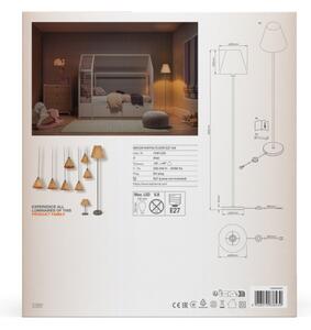 Ledvance - Stojacia lampa DECOR RAFFIA 1xE27/15W/230V rafia
