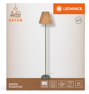 Ledvance - Stojacia lampa DECOR RAFFIA 1xE27/15W/230V rafia