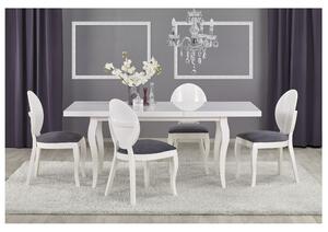 Jedálenský stôl MUZORT biela, šírka 160 cm