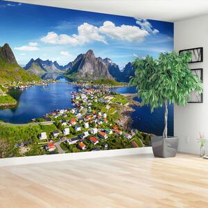 Fototapeta Vliesová Lofoten nórsko 104x70 cm