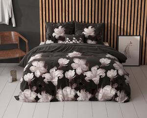 Sleeptime Obliečky Tmavý kvet Čierny 200x220, 60x70cm