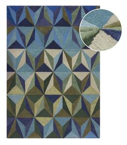 Modrý vlnený koberec 160x230 cm Reverie – Flair Rugs