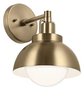 Kichler KL-NIVA-1W-1P-CPZ - Nástenná lampa NIVA 1xE27/40W/230V mosadz