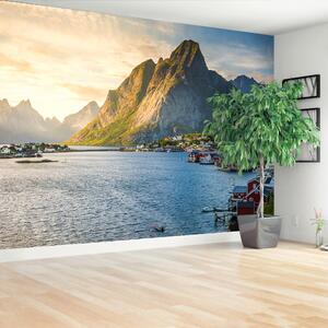Fototapeta Vliesová Fjord nórska 104x70 cm