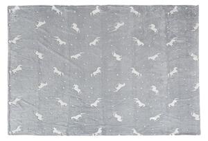 Detská svietiaca deka KÔŇ 130x150 cm