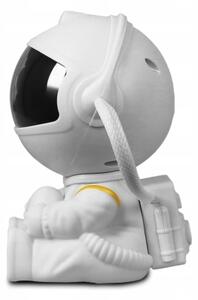 LED RGB projektor LED/5W/5V astronaut + diaľkové ovládanie