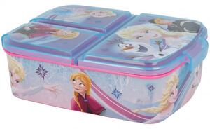 Multibox na desiatu Ľadové kráľovstvo - Frozen s 3 priehradkami