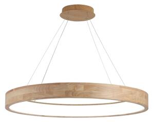 Brilagi - LED luster na lanku FALCON WOOD LED/60W/230V 3000/4000/6000K 80 cm drevo