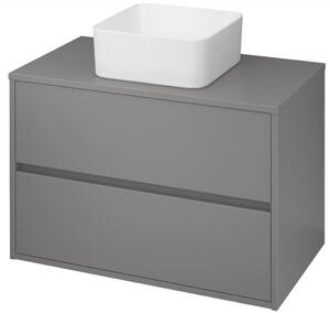 Cersanit - skrinka pod umývadlo na dosku 80cm, sivá , Cersanit Crea, S924-018