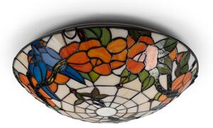 Brilagi - Tiffany vitrážové stropné svietidlo JUNGLE 2xE27/60W/230V priemer 40 cm