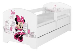 Detská posteľ Disney - MYŠKA MINNIE PARIS 140x70 cm