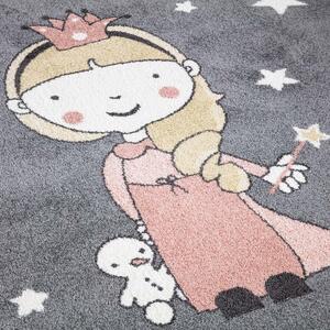 Dekorstudio Vzorovaný detský koberec ANIME - princezná 893 Rozmer koberca: 140x200cm