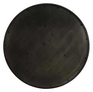 Kovový stolík ENVIRA zinc, Ø40xV51,5 cm