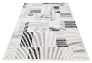 TA Bielo-čierny moderný koberec Kalo Rozmer: 140x200 cm