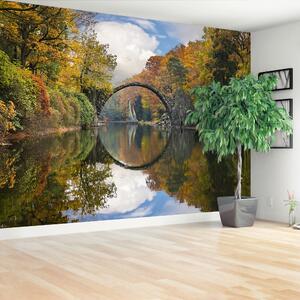 Fototapeta Vliesová Most kromlau 104x70 cm