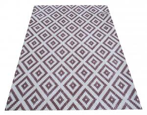 DY Béžový moderný protišmykový koberec Fay 02 Rozmer: 160x220 cm