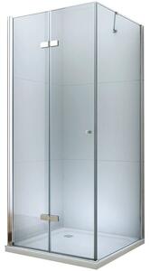 Mexen Lima, sprchovací kút 70 (dvere) x 50 (stena) cm, 6mm číre sklo, chrómový profil, 856-070-050-01-00