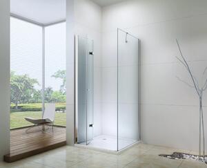 Mexen Lima, sprchovací kút 100 (dvere) x 50 (stena) cm, 6mm číre sklo, chrómový profil, 856-100-050-01-00