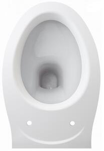 Cersanit MITO RED, závesná WC misa 520x355x375 mm + WC sedátko z polypropylénu, biela, TS501-009