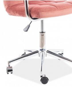Kancelárska stolička Gris - ružová
