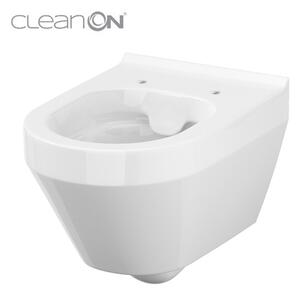 Cersanit Crea WC misa závesná oválna CeanOn bez sedátka, biela, K114-015