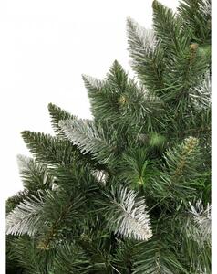 Umelý vianočný stromček Denver s kmeňom 180cm - zasnežený efekt