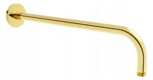 Mexen KAI, podomietkové rameno 40cm + sprchová hlavica 30cm, zlatá, 79230-50 + 79211-50